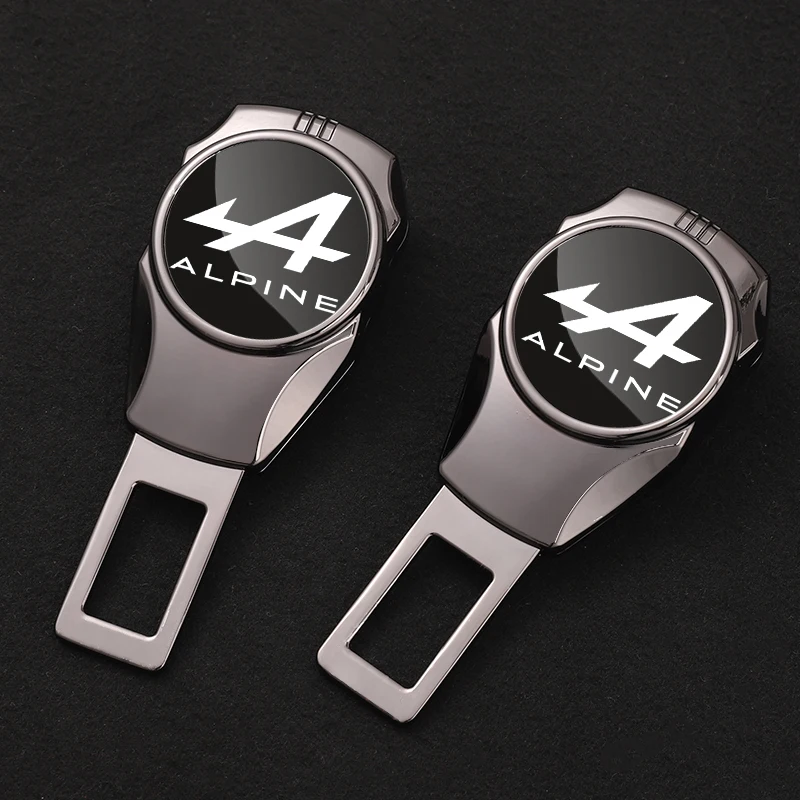 مشبك حزام الأمان الداخلي للسيارة، تمديدات معدنية، ملحقات السيارة لجبال الألب #1