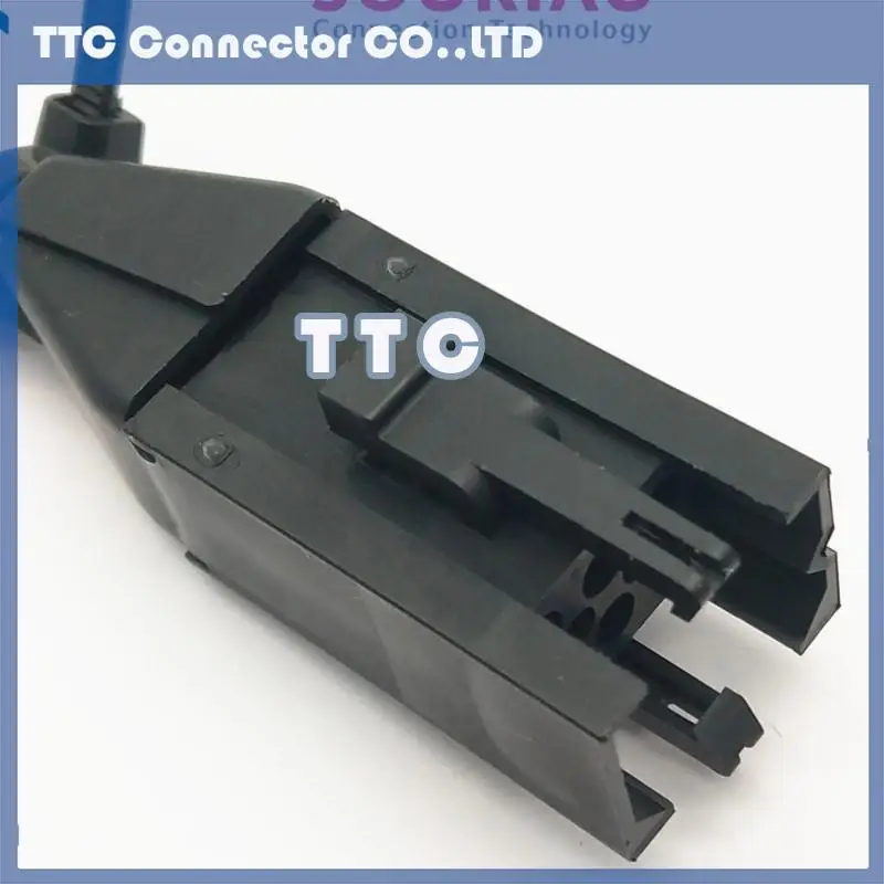 5 ピース/ロット 6 コア黒長方形コネクタテールクリップ付き SMS6PDH1 SMS6PDH-1 新しい