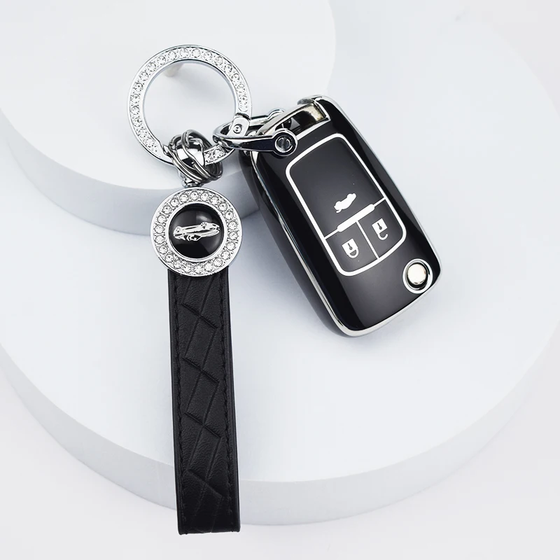 For Chevrolet Cruze Aveo Trax Sail Malibu Opel Astra Corsa Meriva Zafira Vauxhall Antara J For Buick 3Buttons Car Key Case Cover