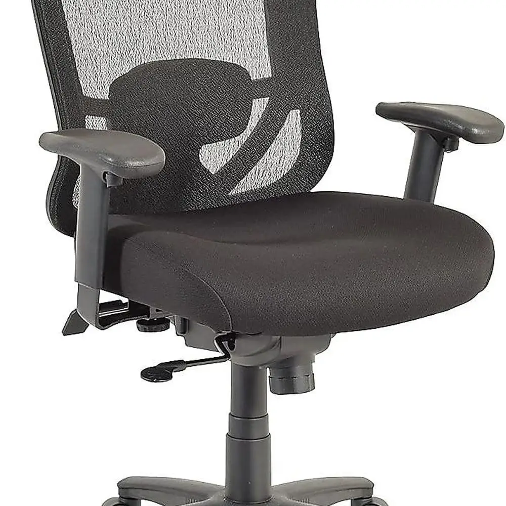 كرسي مهام شبكي مريح مع مسند ظهر فحم - موديل TP7000