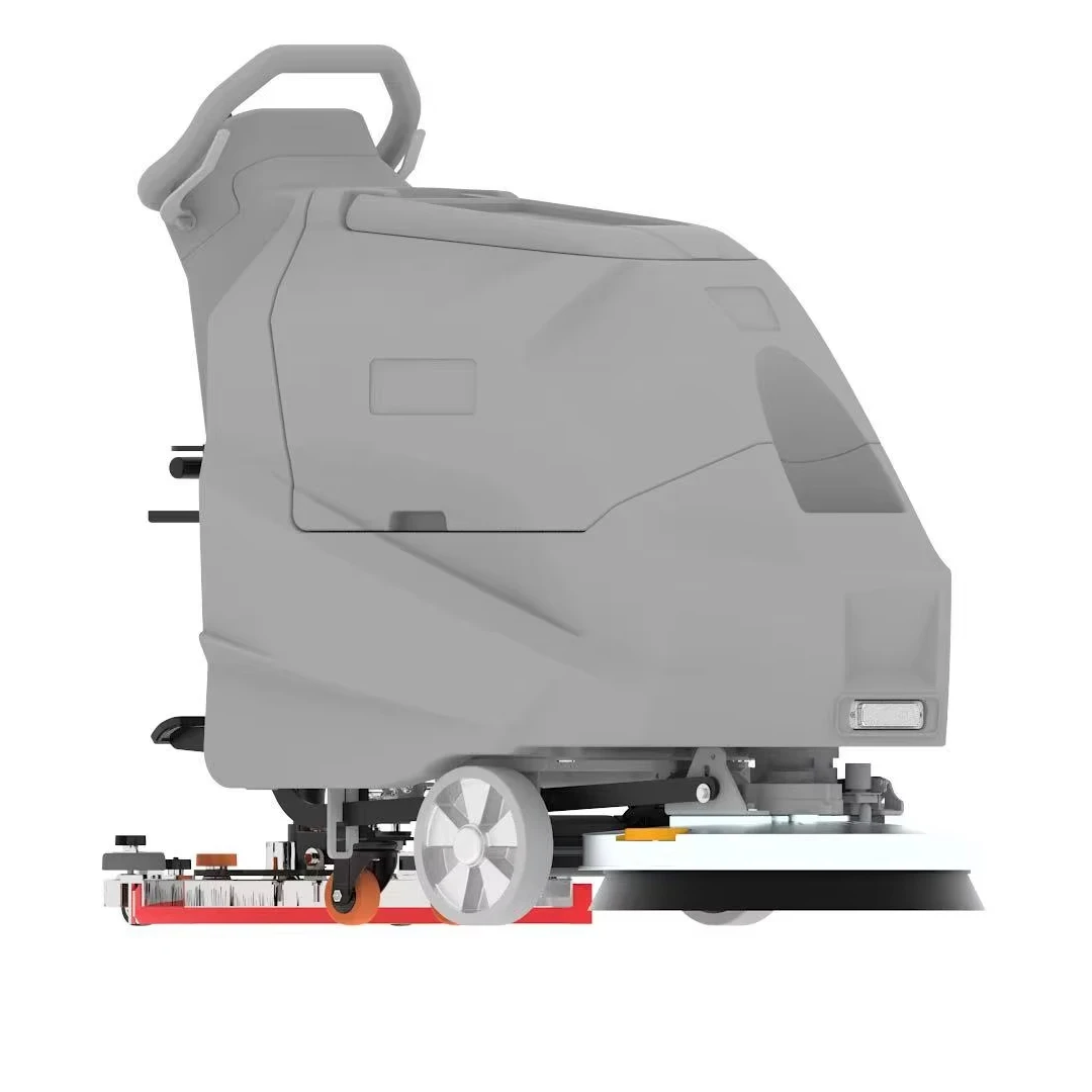 Sunpon Self-propelled Dry Cleaning Machine Electric Squeegee Walk Vacuum Self-Cleaning Cold Water Plastic Housing Batch Single