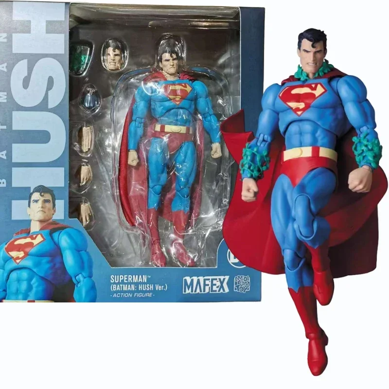 Medicom Toys Mafex Superman Hush DC Mobile Figurines Model Toys  Movies Anime Games Collectibles Puppets Soldiers Multiverse