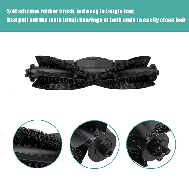 Стабильный-для робота-пылесоса Laresar L6 Pro для робота-пылесоса Laresar Evol 3, основная боковая щетка, фильтр Hepa, тканевая швабра, запасные части, доступ