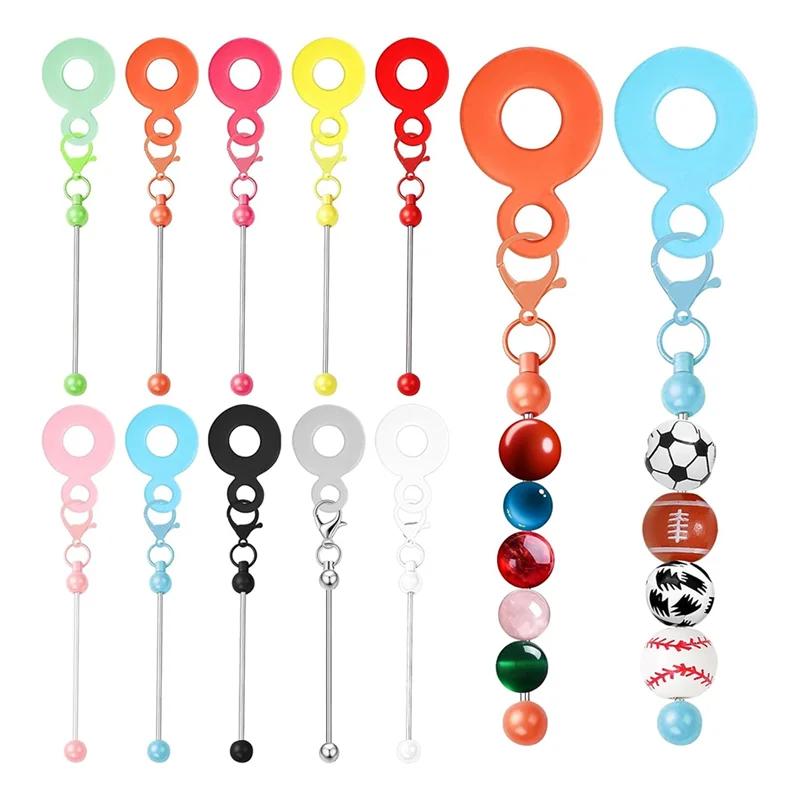 

NEW-10Pcs Beaded Straw Pendant Decoration Cup Ornament Good Size Not Easy To Damage Can Increase The Appearance Of The Cup