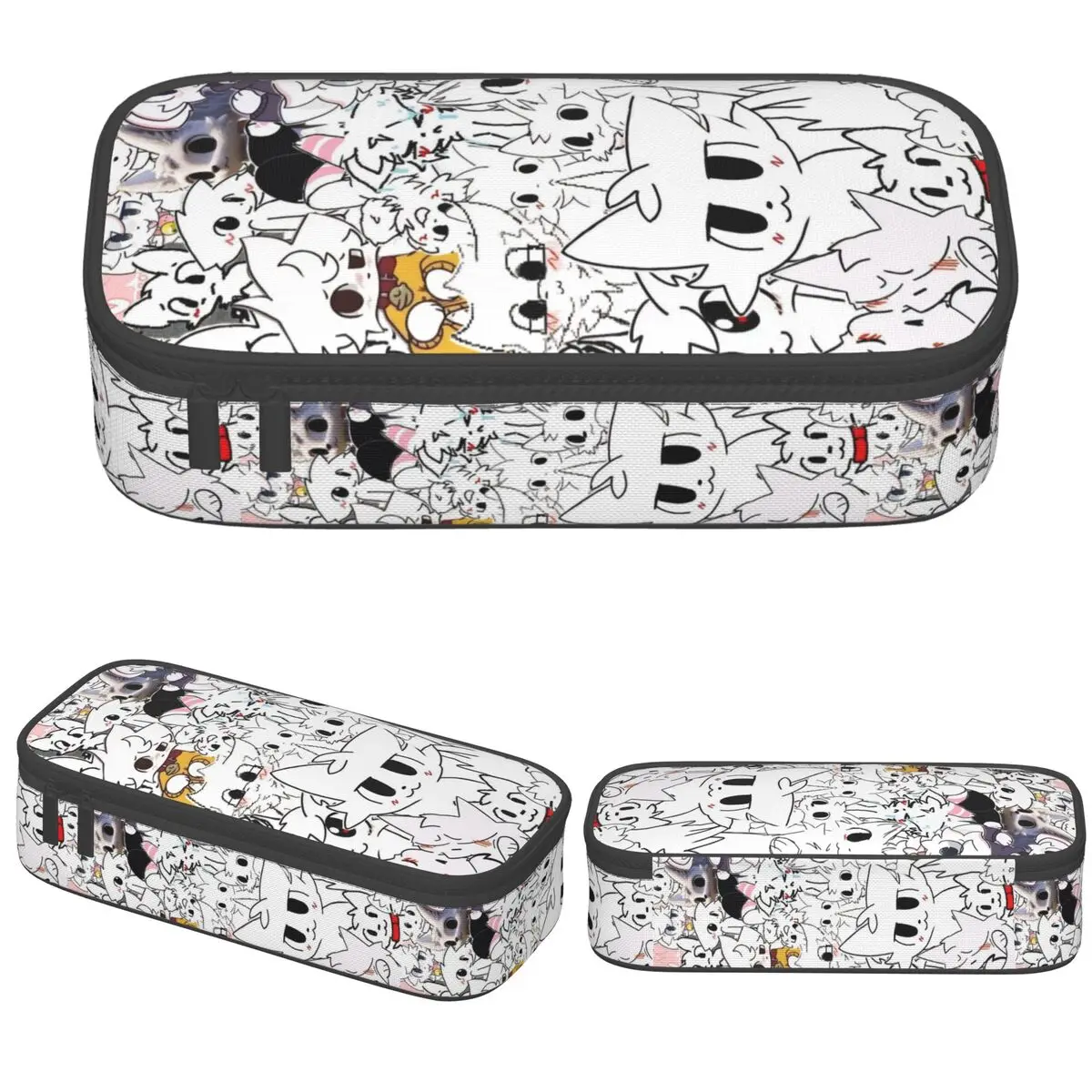 

Boykissers Cat пеналы милые милые пушистые держатели для ручек косметичка детские большие вместительные офисные пеналы на молнии