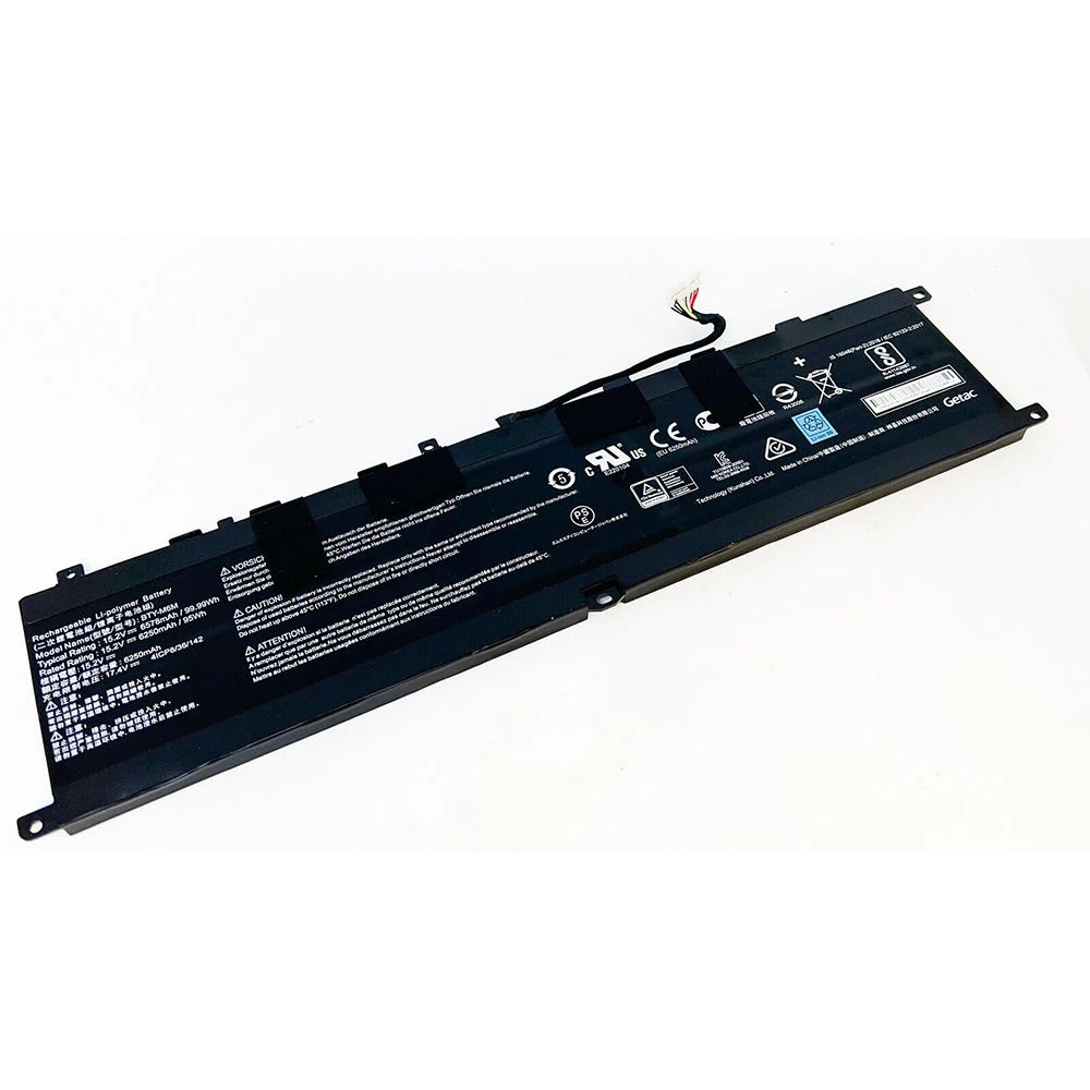 Imagem -03 - Brandnew Genuíno Original Bty-m6m 15.2v 99.99wh Bateria do Portátil para Msi Criador 15 A10sfs A10se Stealth Ge66 Gs66