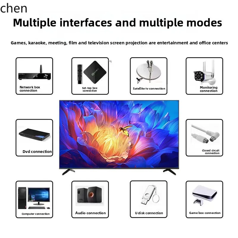 HXL Home LCD Ultra HD Explosion-Proof Network Large Screen TV