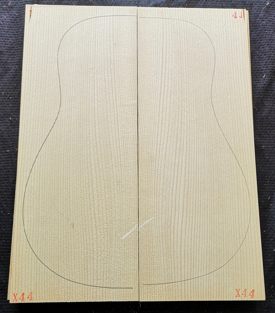 Specially priced 4th level German guitar spruce panel Alpine production full single board professional guitar material