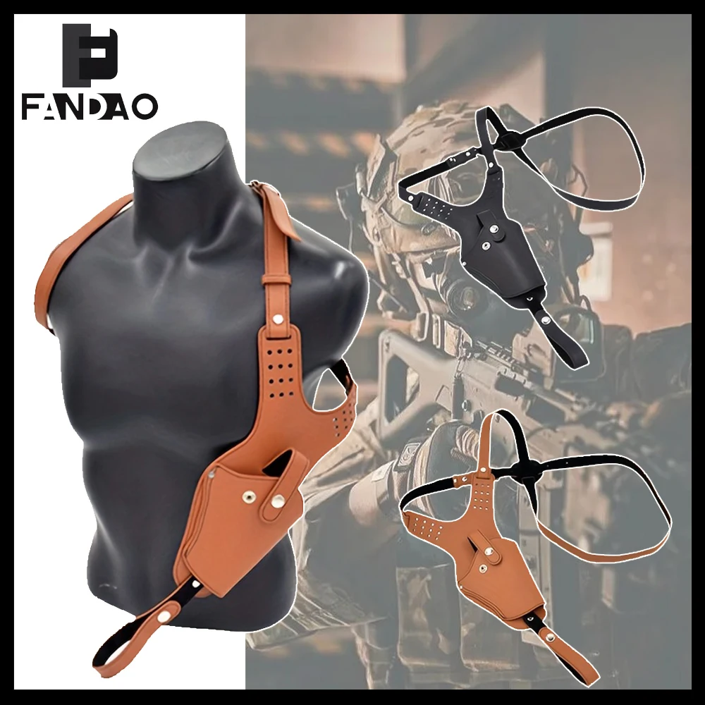 

Tactical Concealed Underarm Holster Airsoft Hunting Quick Release Crossbody Shoulder Strap Gun Bag for Field Paintball Shooting