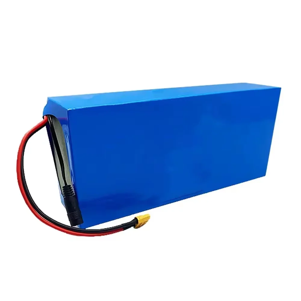 NEW 52V 14S4P 55000mah 18650 2000W Lithium Battery for Balance Car, Bike, Scooter, Tricycle (with Bms 58.8V Charger)