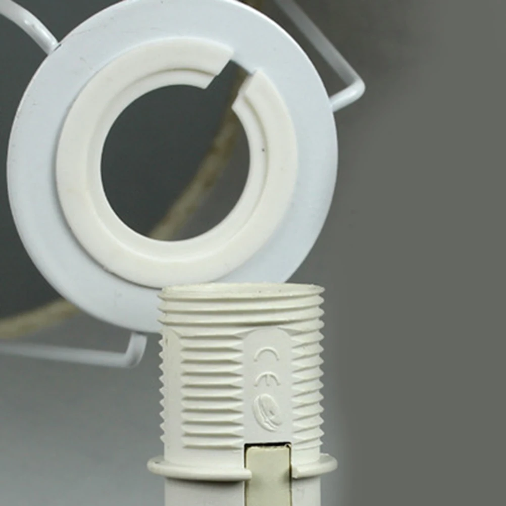 

10pc E27 LED Transform Circle For Light Bulb Fix Ring Socket Adapter Bulb Fix Ring Easy Install Lamp Head Transform Circle