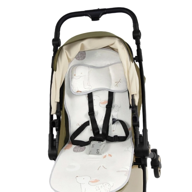 Ventilated 3D Net Pushchair Refrigerating Pad For Infants Worldwide Machine Washable Impermeable Plan Ergonomic Support For 15UB
