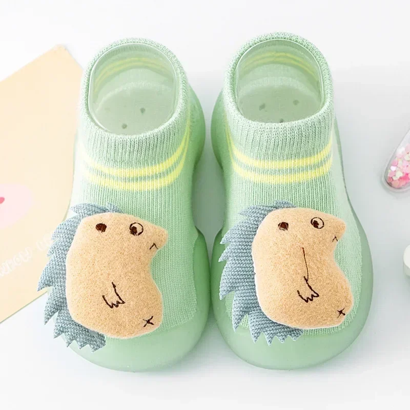 New Spring Indoor Cooling Baby Floor Socks Baby Toddler Shoes Socks Soft Bottom Children's Non-slip Floor Shoes 1