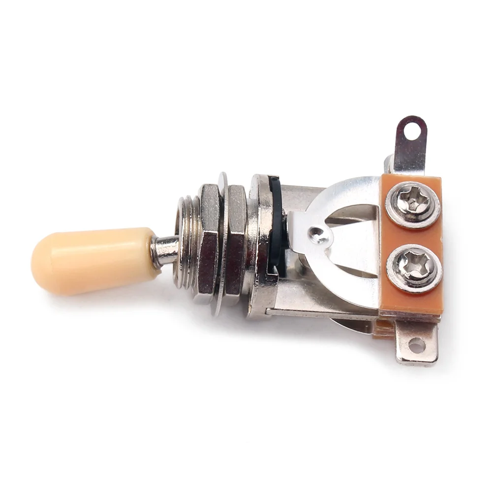 

3 Way Electric Guitar Toggle Switch 5.1 X 3.3 X 1.8 Cm Noise-Free Pickup Selector For Guitar Parts Accessory