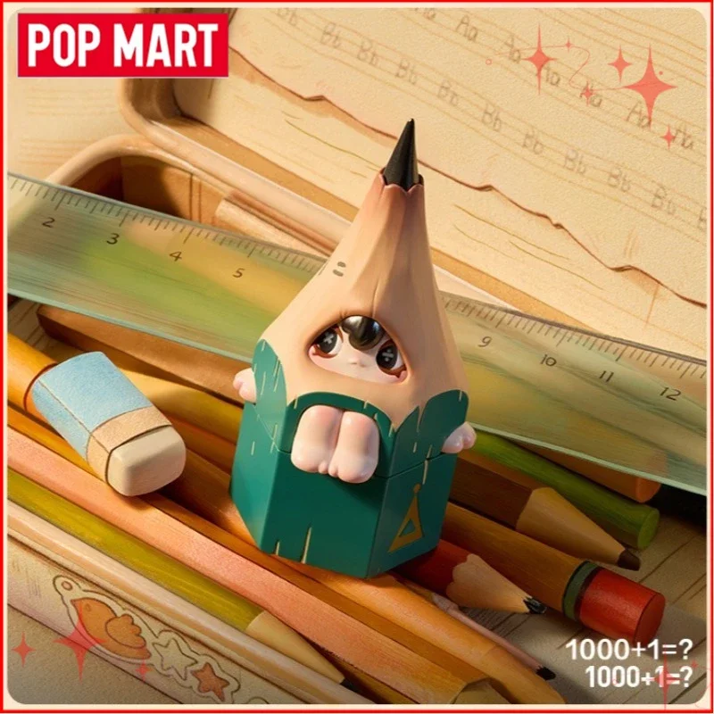 بوب مارت 1001 أقمار أين الفيل الشريحة سلسلة صندوق أعمى أنيمي الشكل حلية جمع هدايا عيد الميلاد