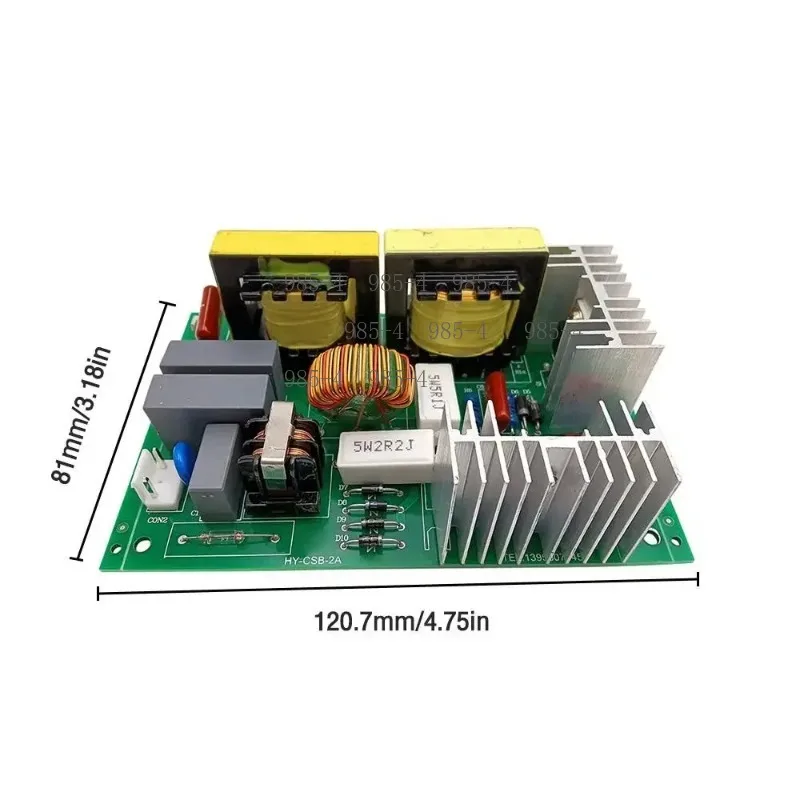 40KHz 120W Ultrasonic Cleaner Driver Board Transducer Oscillator Power Supply 220V