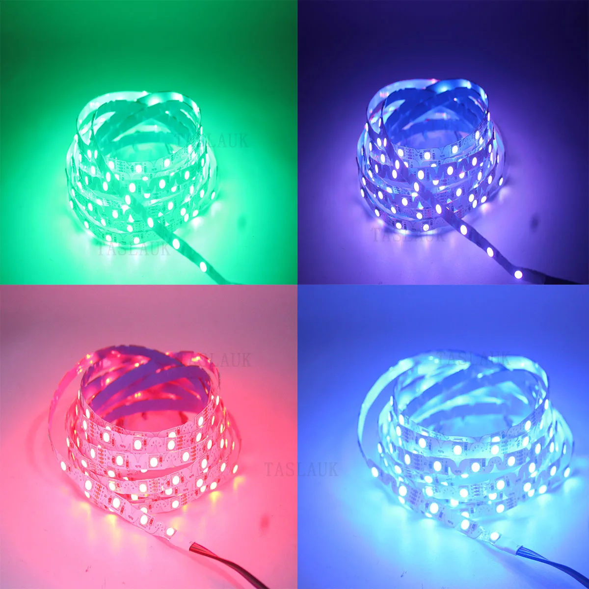 S Shape LED Strip 5050 RGB Free Bending Bendable IP20 No waterproof DC12V Flexible LED Light 48LED/m 5m/Lot