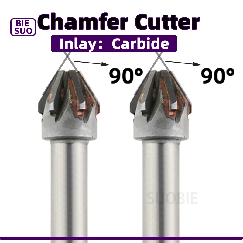 

Countersink with Brazing Carbide Blade Drill Bit Set Cone Stage Drills Chamfering Milling Tool For Metal