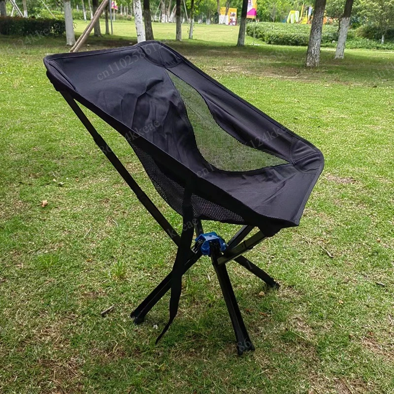 Wholesale and retail outdoor camping picnic camp folding chair umbrella chair aluminum alloy lightweight portable backrest