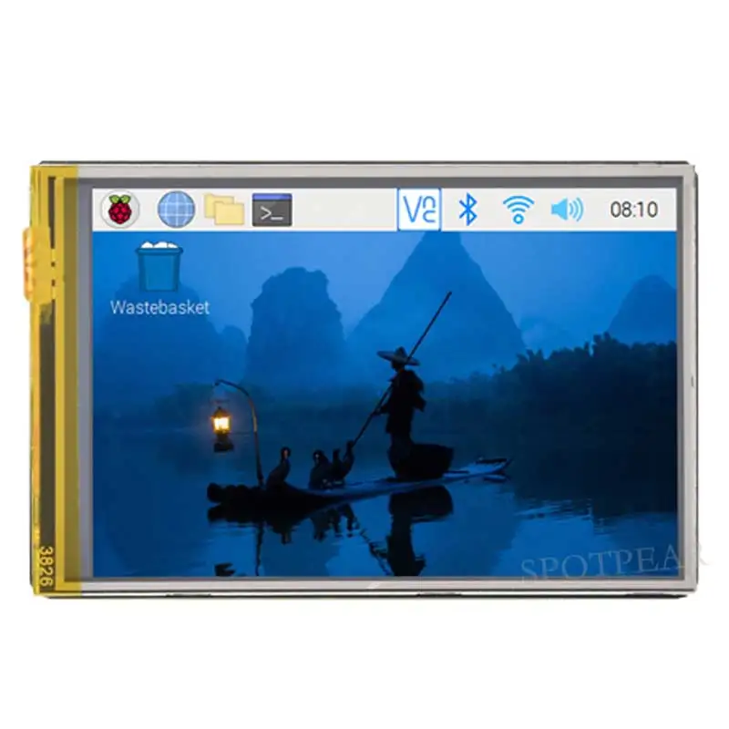 Picture 3: Raspberry Pi 3.5 inch LCD G Display Resistive Touch Screen 60FPS ST7796 320x480 Also For Arduino/Pico2/ESP32/RP2040/RP2350