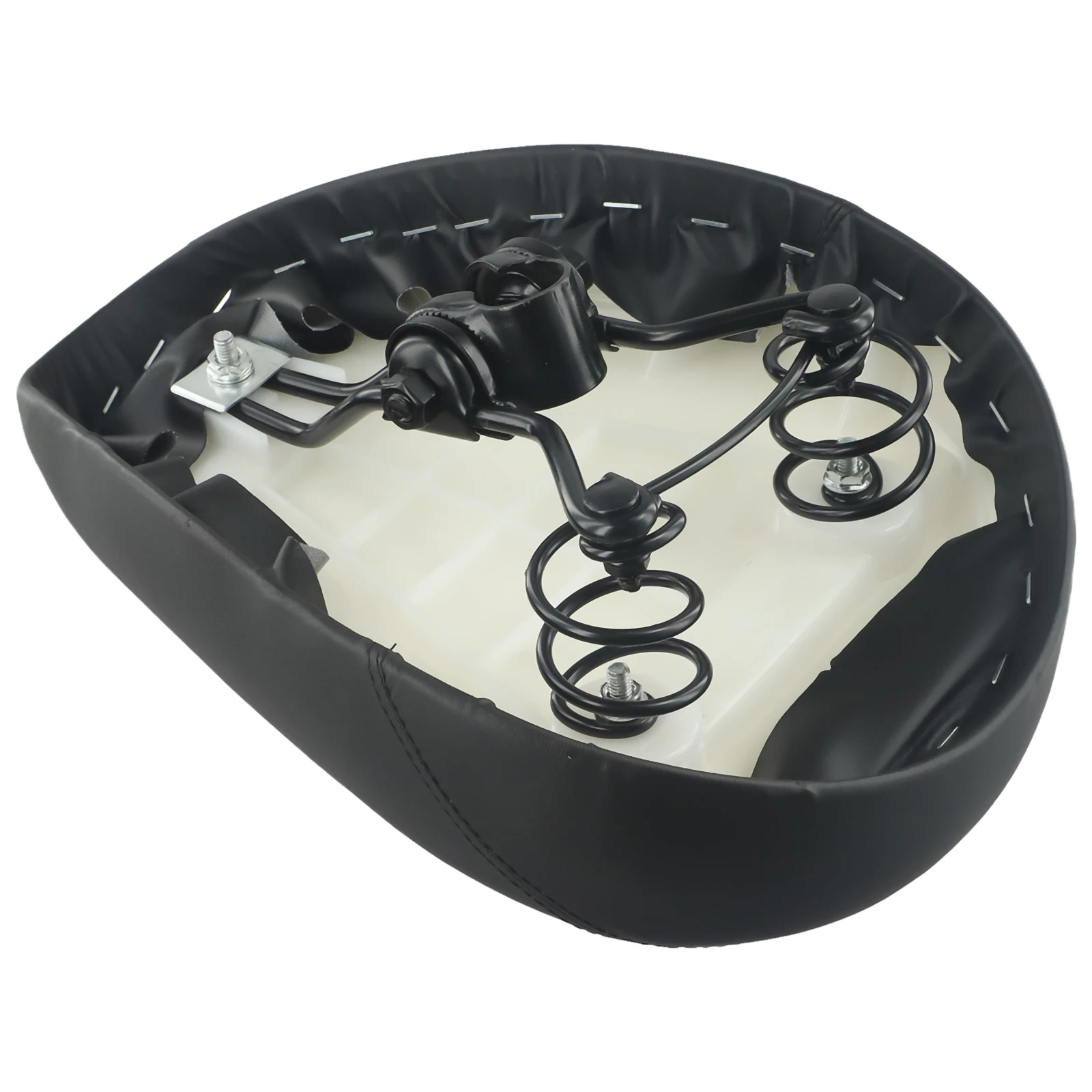 

Useful Accessories Seat Pad Cushion Comfy Sports Steel Widen Bike Dual-Spring Electric Bicycle High Elastic Leather