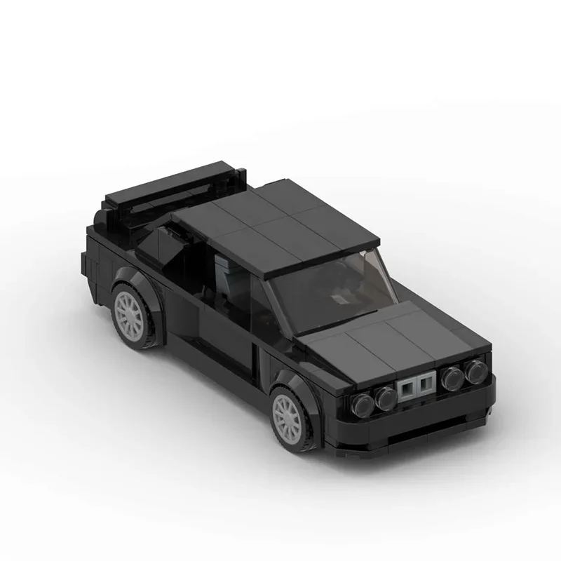 Modèle de voiture compatible Moc M3 E30, modèle de voiture de sport, technologie, bloc de construction modulaire, cadeau de noël, jouet pour enfants, ensemble d'assemblage DIY