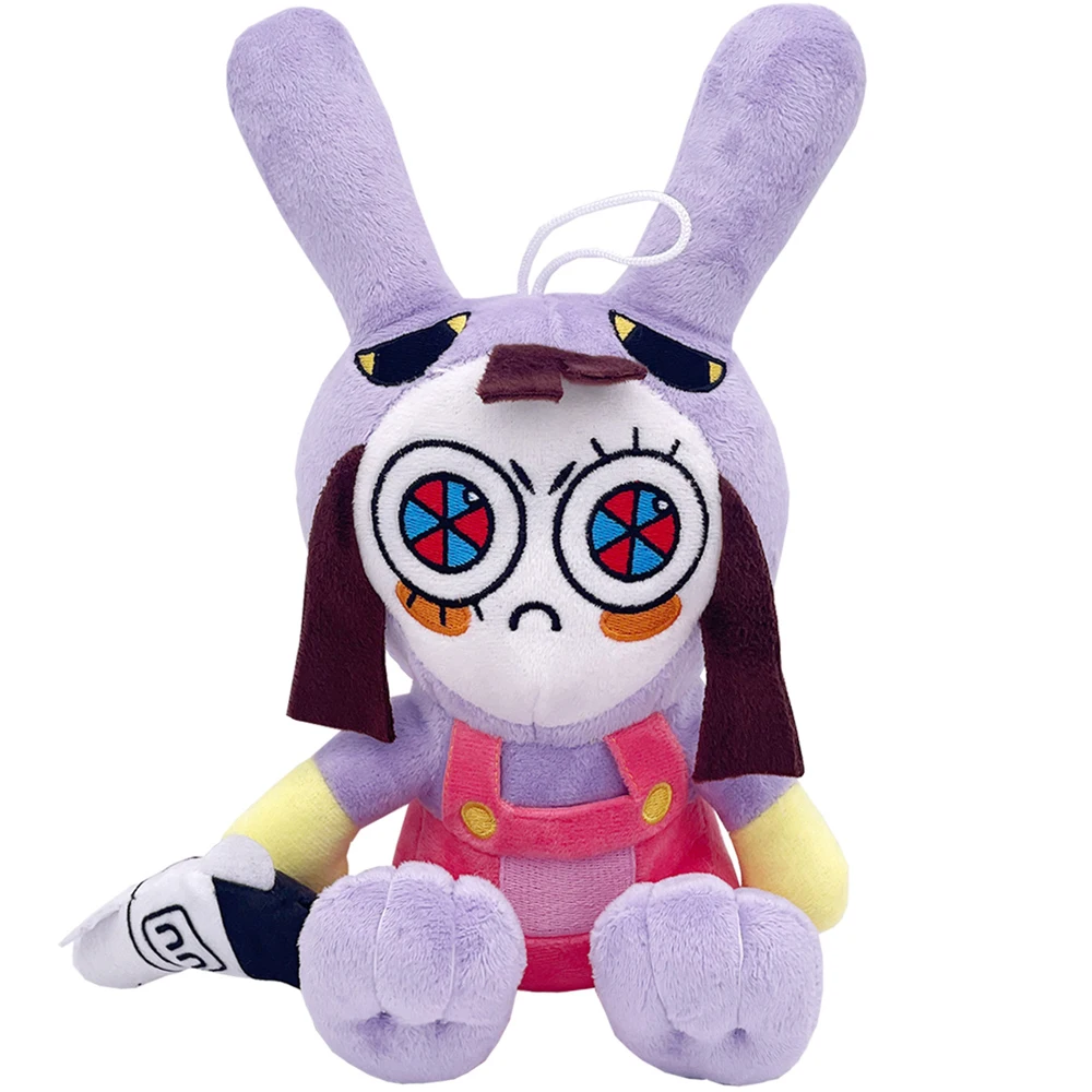 HOT The Amazing Digital Circus Pomni Jax Plush Toy Anime Cute Theater Rabbit Doll StuffedCartoon Clown Christmas Kids Gifts - view 6
