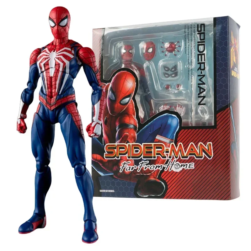 

Avengers Spider Man Upgrade Set Mobile Doll PS4 Game Version Popular Toys Children's Gifts
