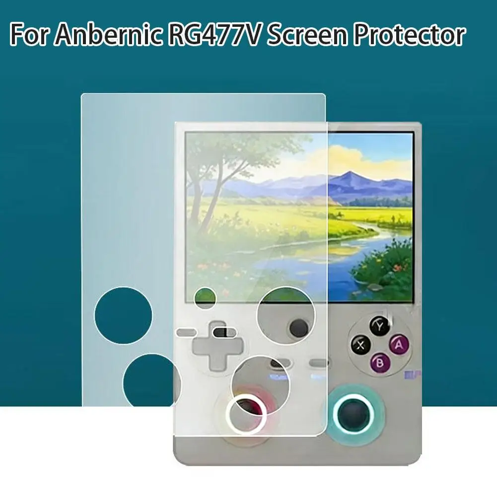 Für Anbernic RG477V Displayschutzfolie, kratzfeste HD-Soft-Shield-Folie für Spielekonsolen, schützende Displayschutzfolien