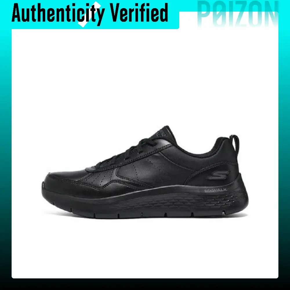 skechers-go-walk-flex-chaussures-de-ville-basses-en-cuir-modele-pour-hommes-couleur-noire-216499-bbk