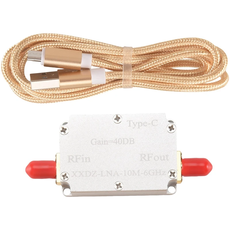 

10M-6Ghz Low Noise Amplifier Gain High Flatness LNA RF Signal Driving Receiver Front End For Radio FM Radio