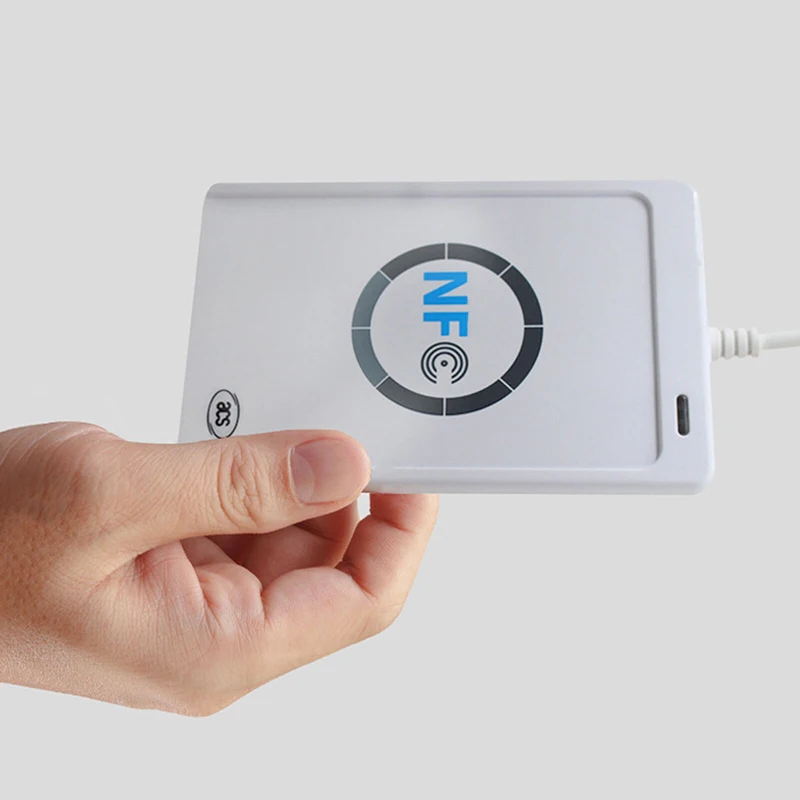USB ACR122U Contactless Smart Card, Cartão de Acesso, Leitor de Cópia, IC, Elevador Residencial, Descriptografia, Cópia Máquina, 13.56MHz, ACR-122U
