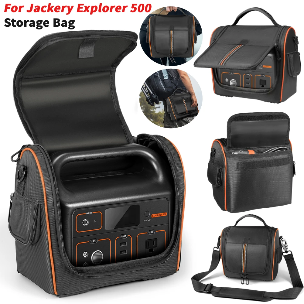 

Чехол для переноски Jackery Explorer 500, портативная сумка для электростанции, водонепроницаемая уличная сумка через плечо, ручная сумка с защитой от падения