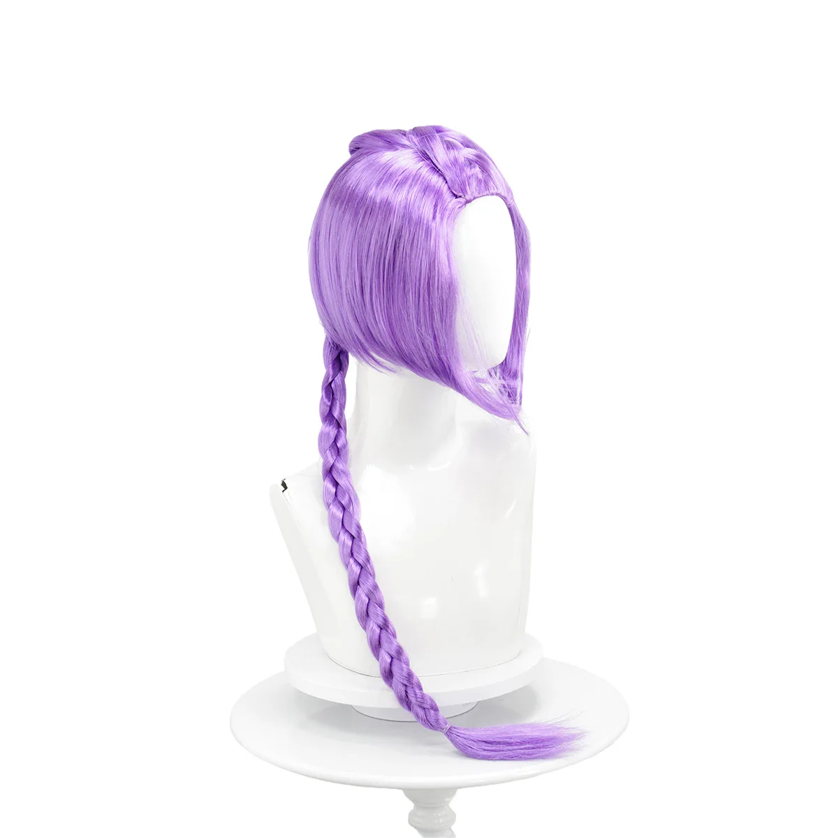 วิกผมคอสเพลย์สีม่วงรุ่นใหม่ปี 2025 สำหรับเด็ก วิกผมอนิเมะ K-POP Demon Hunters Huntr/x สำหรับแต่งกาย วิกผมสังเคราะห์ปลอดภัยสำหรับเด็ก