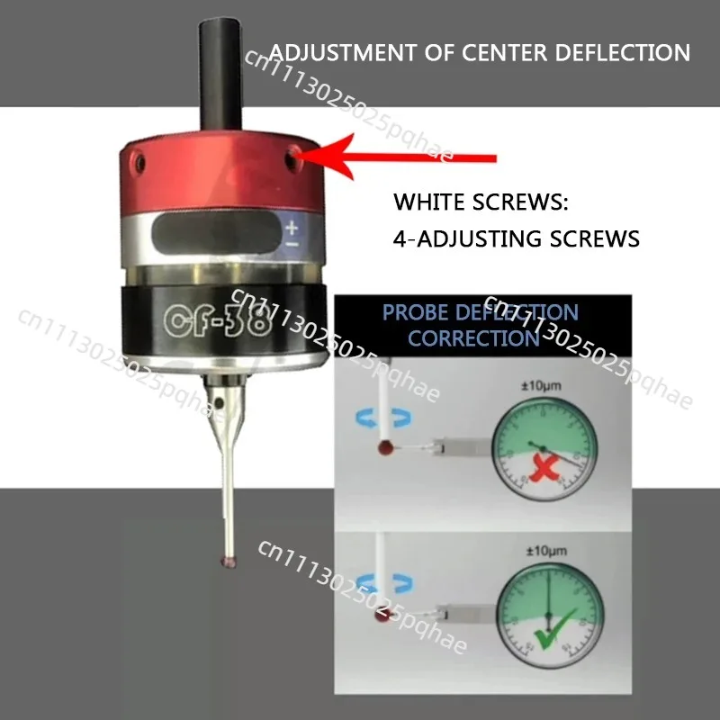 3D trigger edge finder machining center CNC milling machine three-coordinate precision centering bar tool setter CF-38