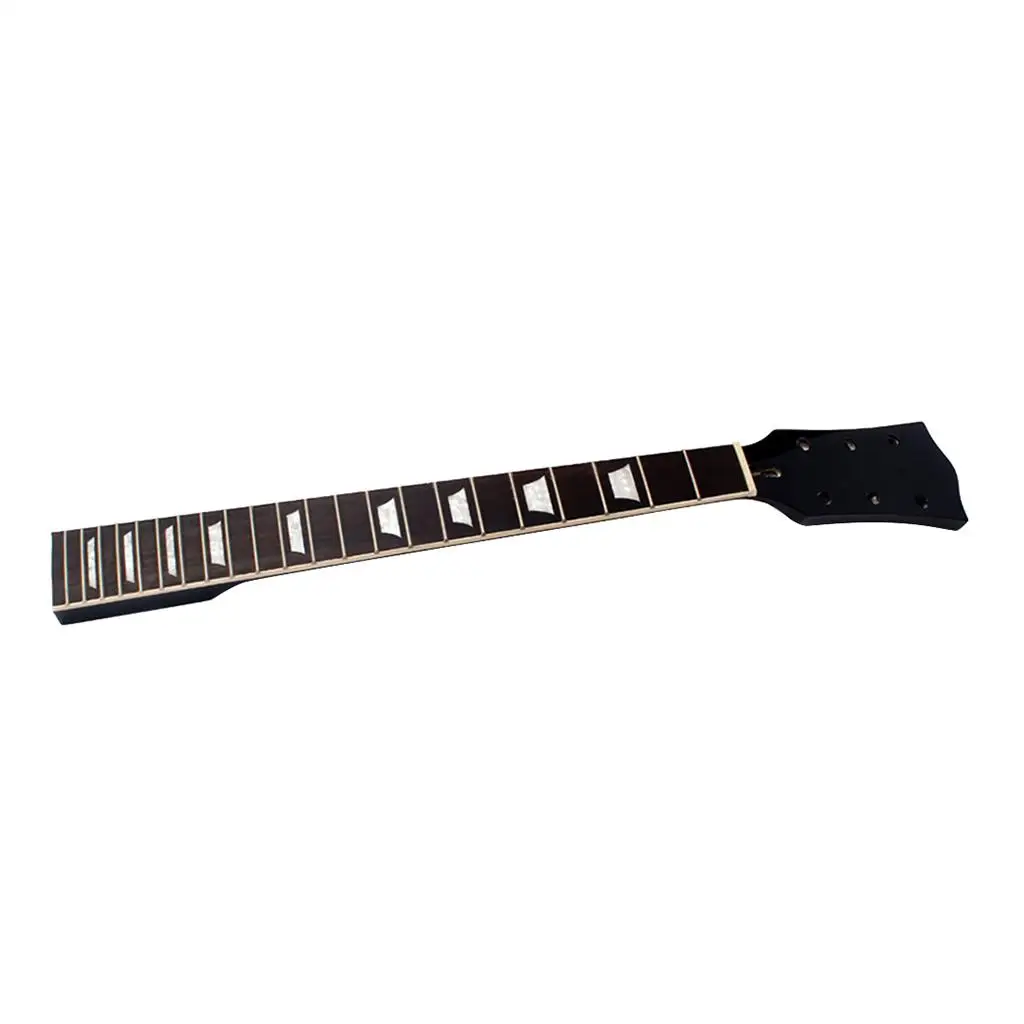 Maple Guitar Neck, 22 Fret Guitar Neck for Electric Guitar Parts, Smooth Surface and Exquisite Handwork