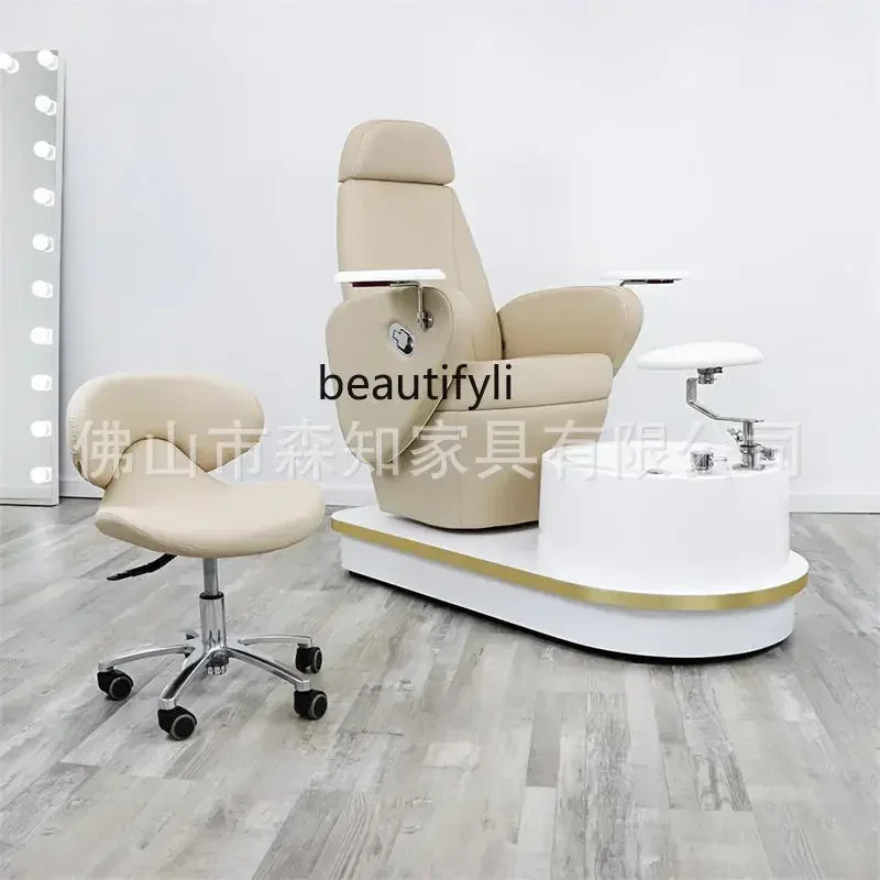

smt03 SS newNew foot chair high-end sauna foot bath club eyelashes manicure pedicure sofa pedicure chair salon