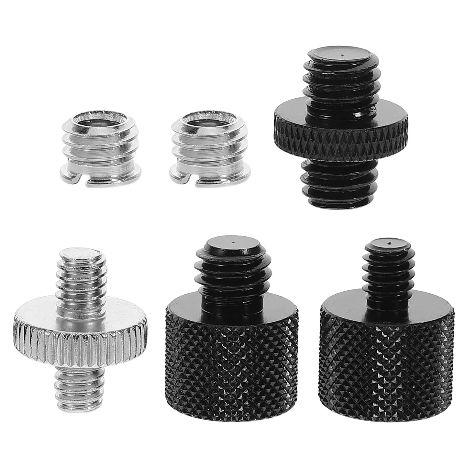 

6 Pcs Microphone Screw Stand Parts Camera Screws Adapter Accessories Bracket Mount Desktop