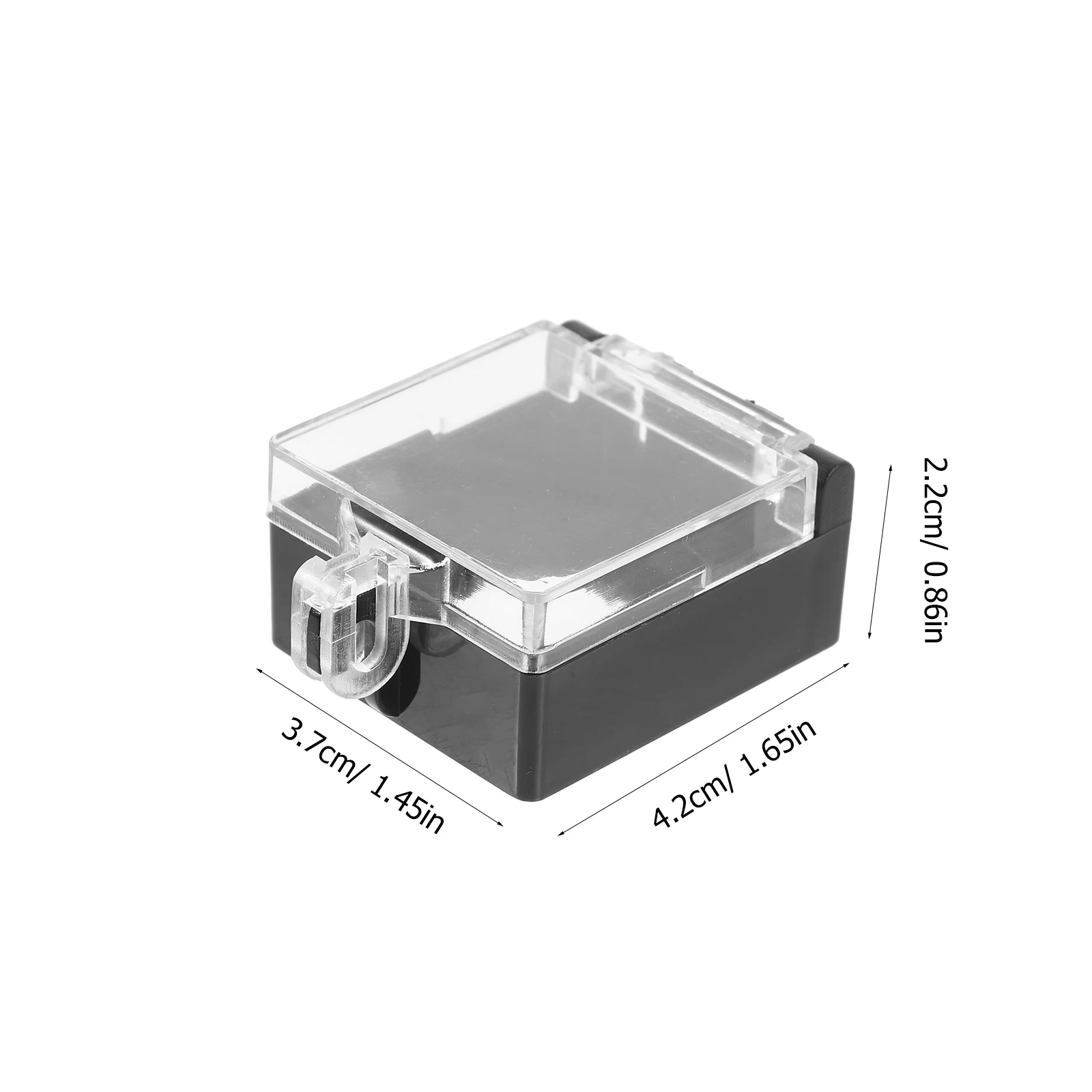 

2 Emergency Stop Button Covers PC Protective Switch Guards Dust Water Resistant Easy Installation Switch Push Button