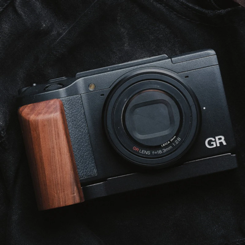 

For ricoh GR2 GRii gr 2 Arca-Swiss RRS wooden L Vertical Quick Release Plate QR Camera Holder Bracket Hand Mount Grip