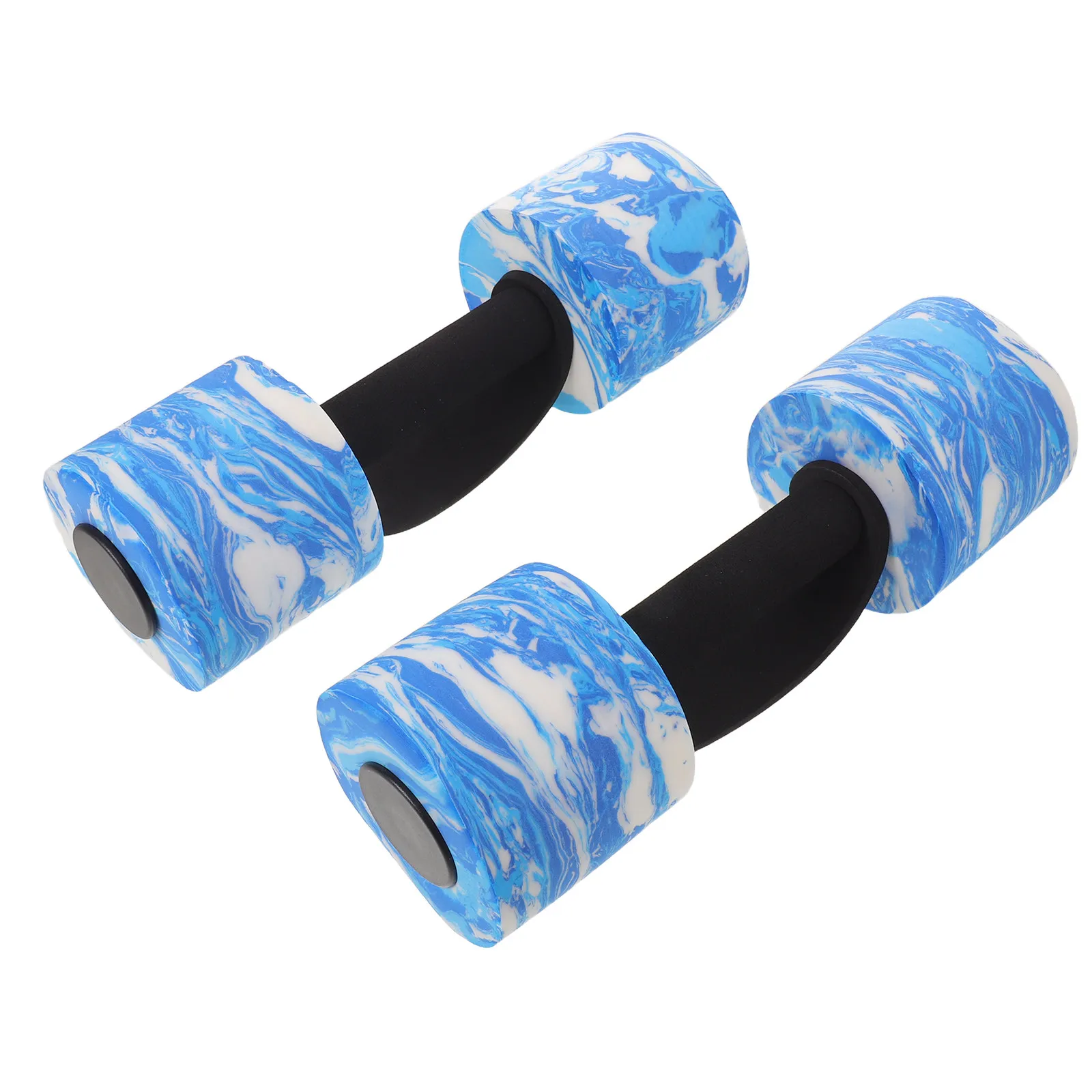 2Pcs Water Dumbbells Set Eva Foam Pool Workout Weights for Aquatic Resistance Training and Therapy Water Weights for Pool