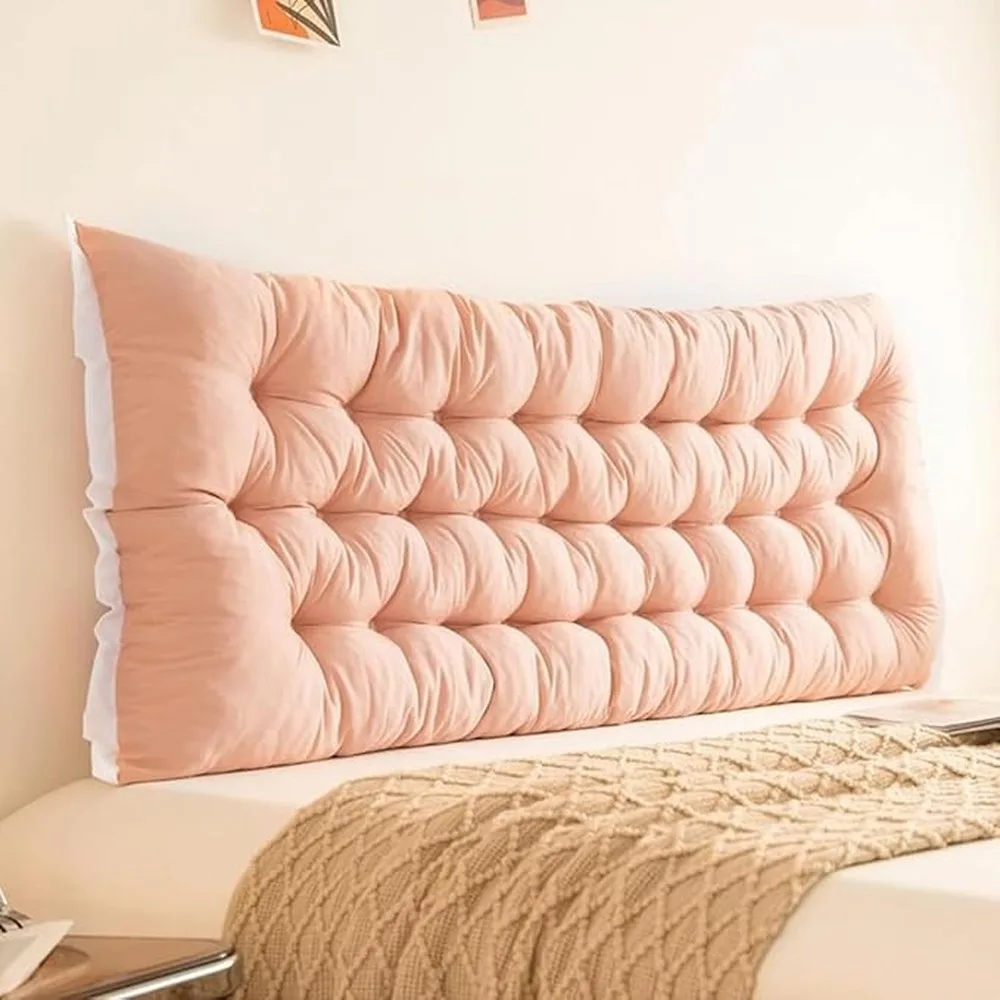 Pillow Headboard Pink Headboard Offers Premium Comfort With Large Back Support For Reading And TV