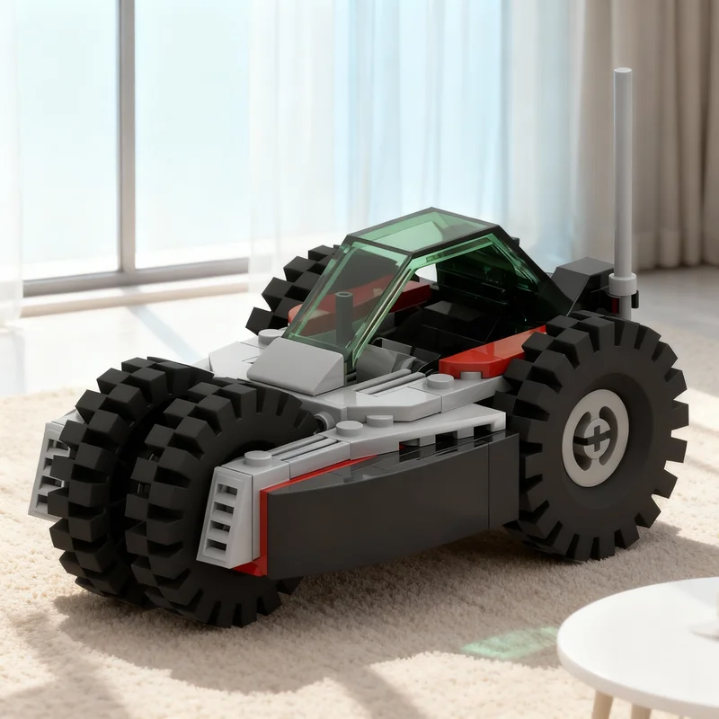 

Набор строительных блоков MOC Police II Trike Space, 116 деталей, для сборки, подарок, креативный коллекционный декор, премиум-класс, для взрослых и детей, для дома и офиса