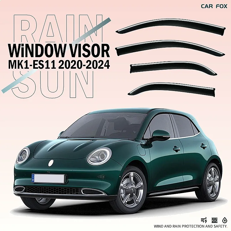 

For ORA Good Cat 2020+ Window Visor Rain Sun Shade Car Awning Windshield Side Auto Accessories Styling