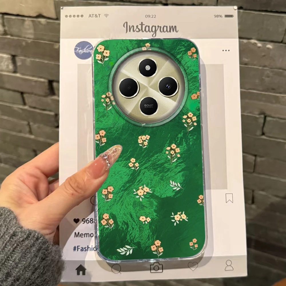 حافظة لهاتف شاومي ريدمي 14C 13C 15C نوت 15 14 13 12 11 10 9 8 Pro A3 A2 A1 غطاء فوندا للنساء