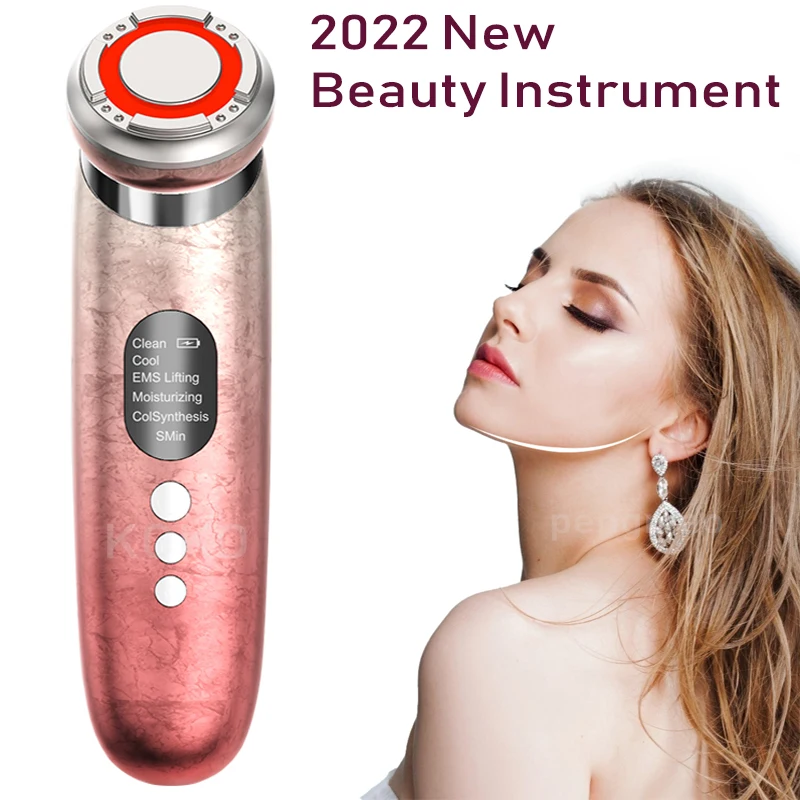 

EMS Beauty Instrument Facial Massage Beauty Tool Facial Eye Care Firming Lifting Wrinkle Removal Home Skin Care Beauty Device