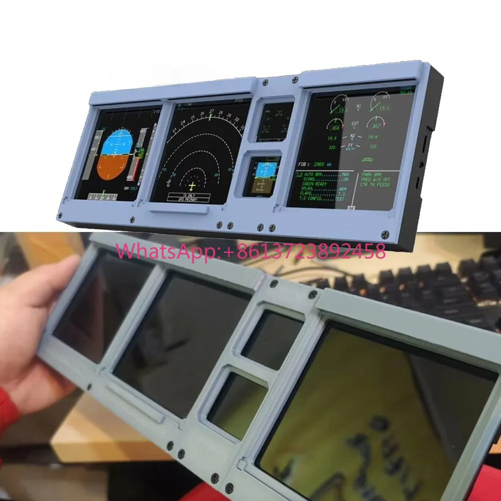 Airbus A320 Simulator Flight Software Platform Peripheral Equipment Control Simulated Flight Game Peripherals LCD Display Screen