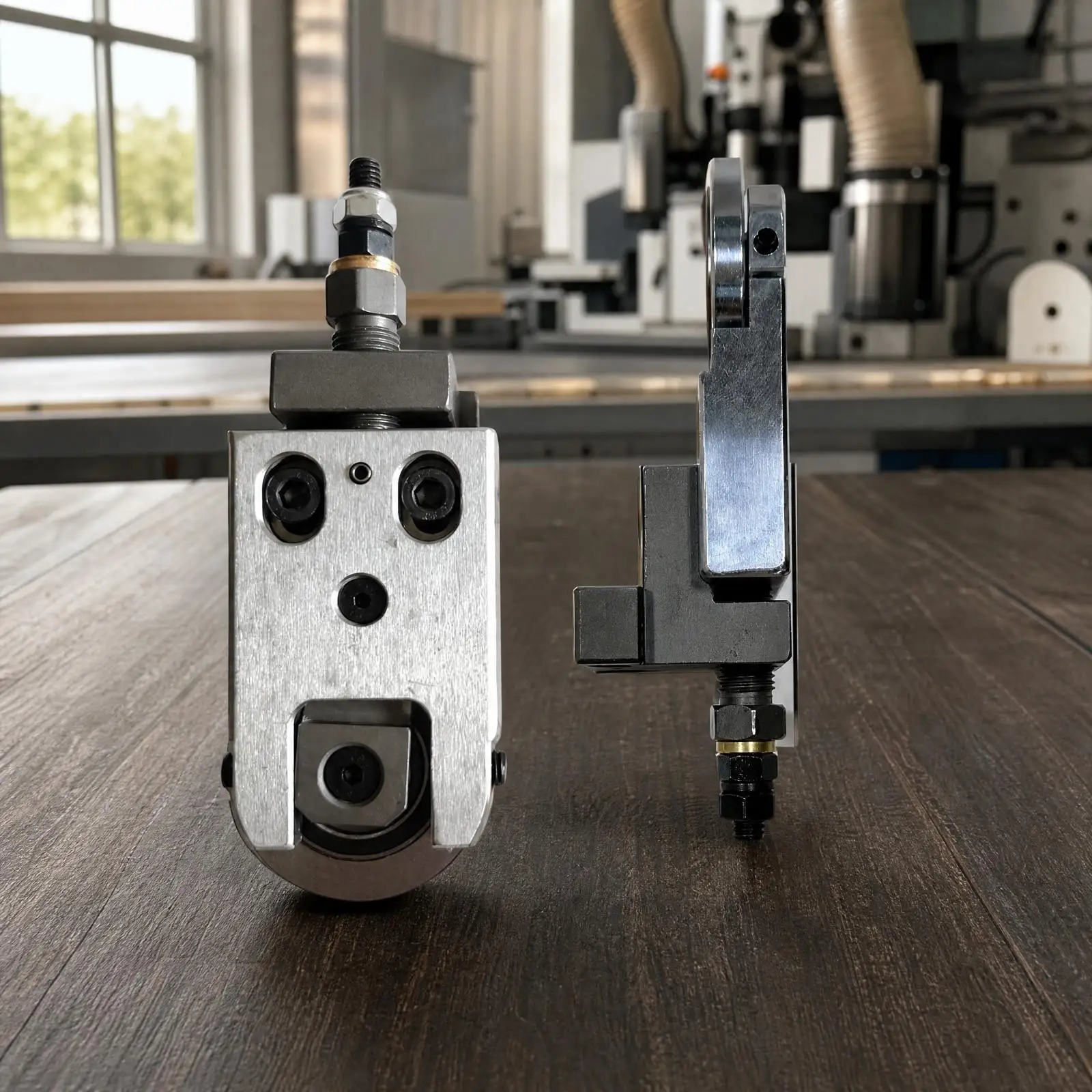 Metal Guide Assembly for Double Head Edge Banding Equipment with 19mm Thickness and Side Width