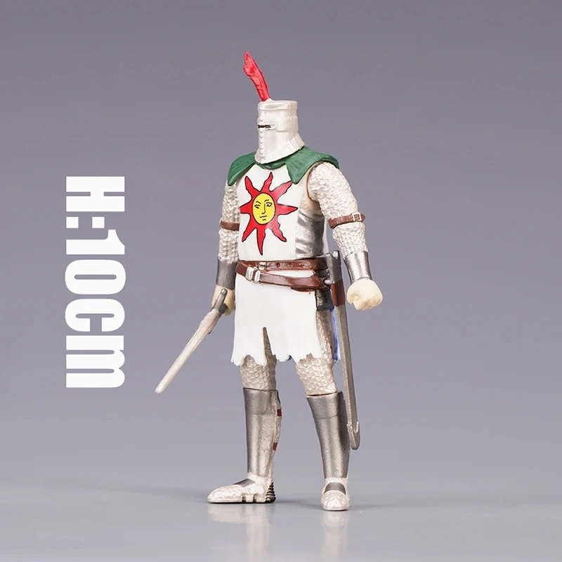 Game Dark Souls Figures Black Knight Artorias Action Figure PVC Movable Collection Solaire of Astora Model Toys for Child's Gift