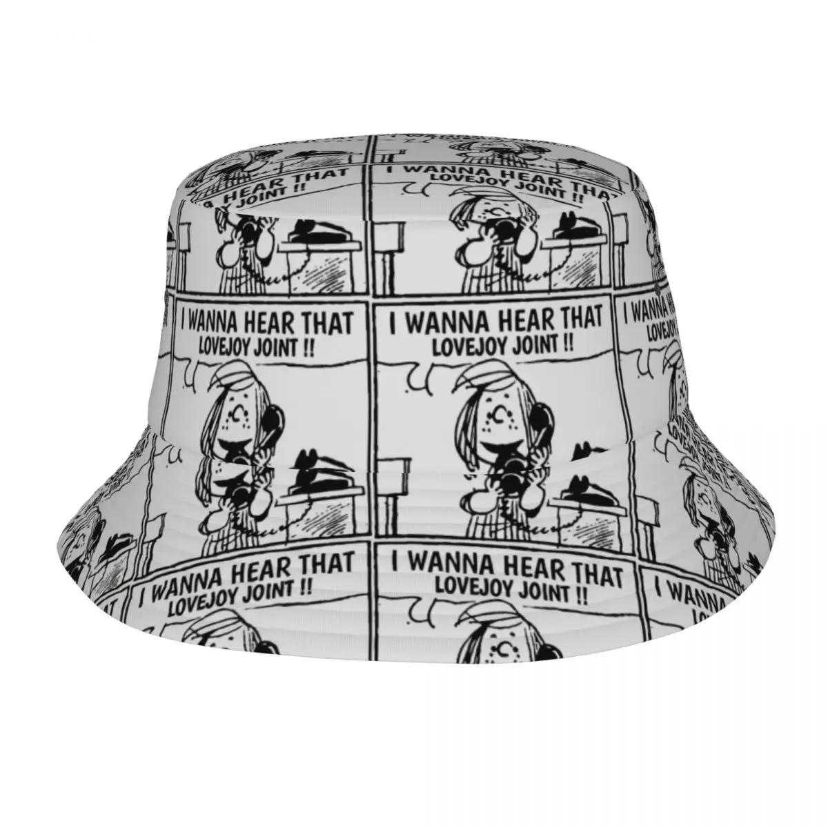 Unisex Bucket Hat I Wanna Hear Lovejoy Merch Bob Hats Summer Beach Hatwear Sun Caps Lightweight